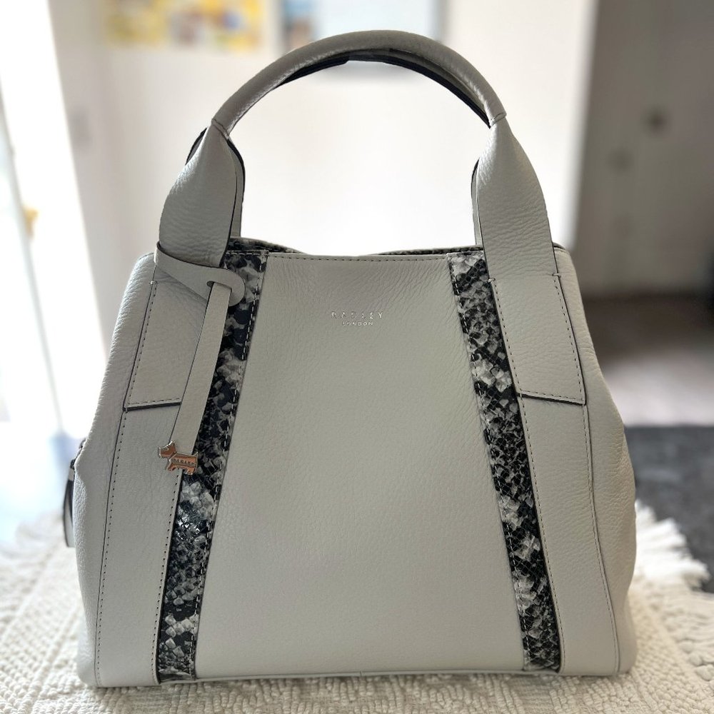 Radley London Baylis Road Faux Snake Leather Bag- Beautiful condition